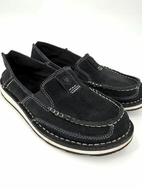 Ariat Women’s Suede Cruiser Slip On Loafer Sz 7.5 Black